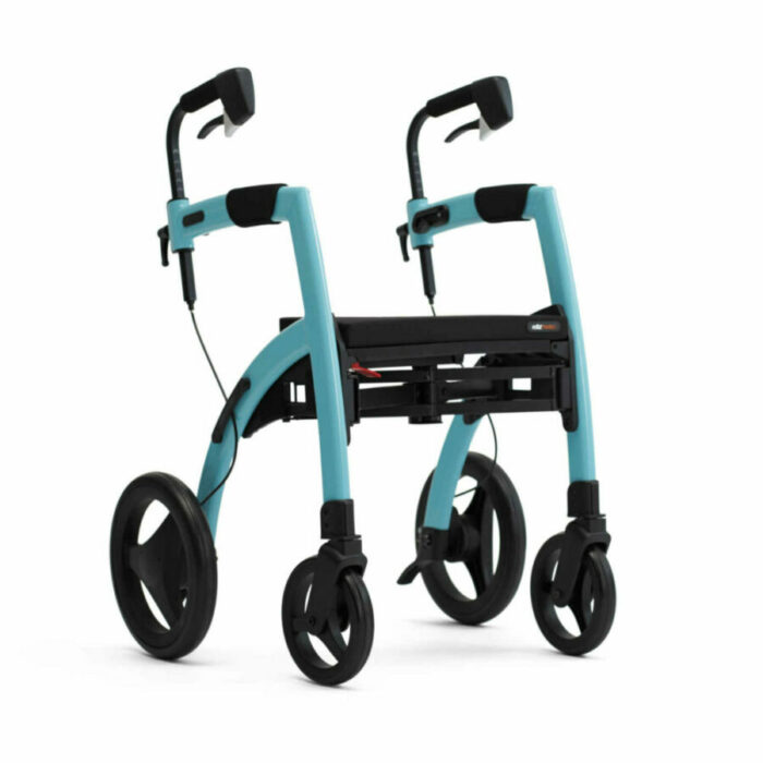 2 in 1 Rollator Rollz Motion Topro blau